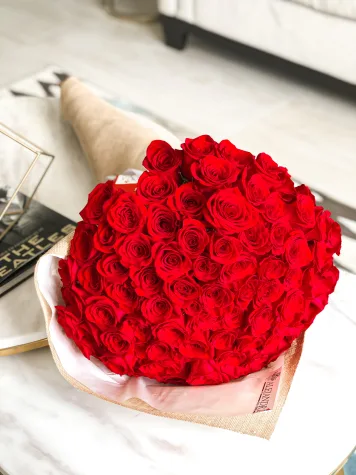 Ramo Bouquet "100 Red Roses"