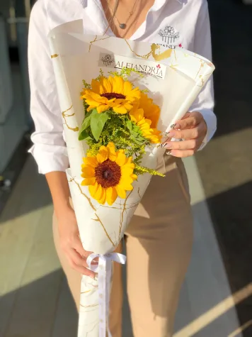 Ramo "3 Girasoles"