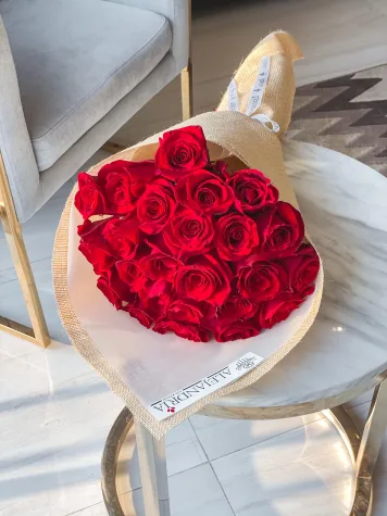 Ramo formato "Bouquet" 24 Red Roses