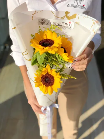 Ramo "3 Girasoles"