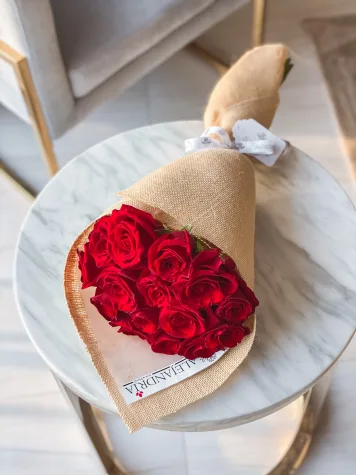 Ramo formato "Bouquet" 15 Red Roses