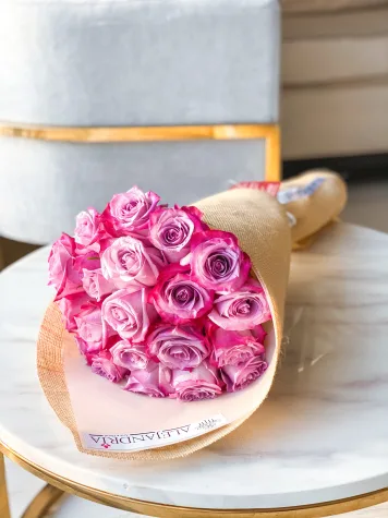 Ramo formato "Bouquet" 20 Pink Roses